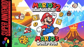 Mario’s Grand Adventure 2: Mario’s World Tour | Super Mario World | SNES Romhack