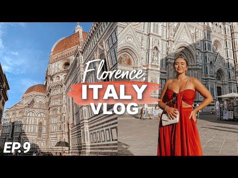 4 giorni a FIRENZE, Italia! (Vlog di viaggio in Toscana) | estate europea 2022