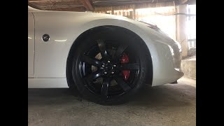 370Z Upgrades Z1 Diff Bushing + Whiteline sway bar kit + R35GTR wheels!