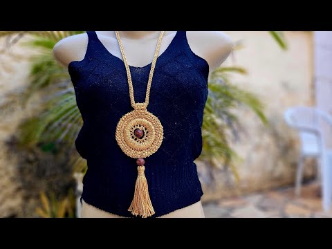 AYLA CROCHET NECKLACE