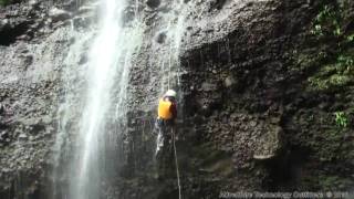 preview picture of video 'Waterfalls Rappelling in the Canyons of Bukidnon, Philippines.wmv'