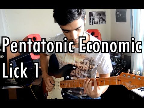 Economic Pentatonic Guitar Lick