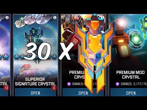 30 x PREMIUM BOT CRYSTAL OPENING + MORE! - Transformers: Forged To Fight