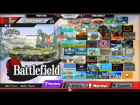 VS Weekly 3/16/17 - Winners R1 - Prof Oats (Yoshi) vs. Yung Rowlet (Mewtwo/Zelda) - Smash 4