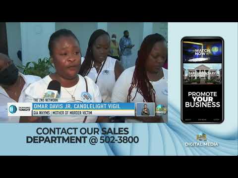 Omar Davis Jr. Candlelight Vigil