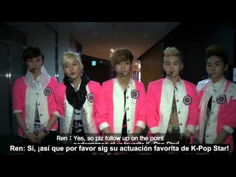 [120329] NU'EST @ Mnet Mcountdown Star Mission (Sub Español)