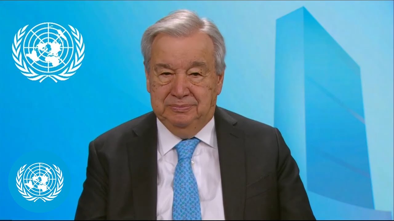 UN Chief on entry into force of the agreement on marine biodiversity in international waters (BBNJ)