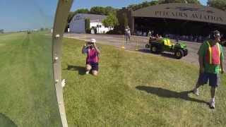 preview picture of video 'Bell 47 Helicopter tour of KOSH - EAA Airventure 2013 - GoPro HD 1080p @ 60fps'