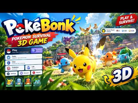 POKEBONK: Coba Game Pokemon Survivor Baru