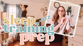 How We Are Preparing for Sleep Training | Bad Sleep Habits, Room Prep, & Method | 4 Month Old Baby