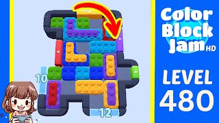 Solution du Niveau 480 de Color Block Jam