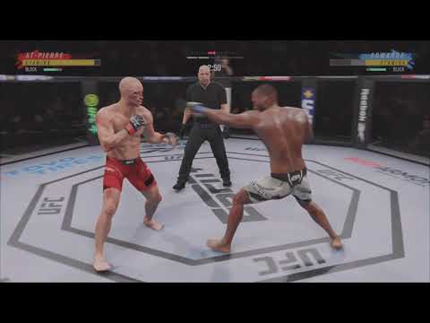 UFC 4 GSP vs Edwards Unexpected knockout!