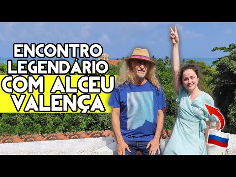 EU ALMOCEI COM ALCEU VALENÇA! 🔥