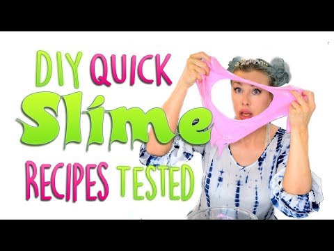 2 Amazing Quick Slime Recipes Put To The Test