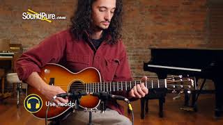 Video thumbnail for Collings Baby 2H Sunburst #26842 Acoustic Guitar (Used) Quick n' Dirty by soundpurestudios