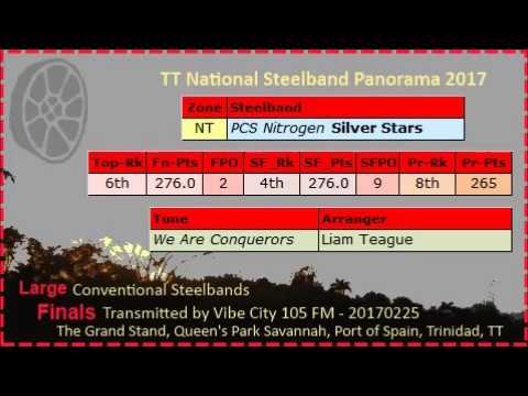 Pano Finals Lg 2017 - Silver Stars Steel Orchestra - We Are Conquerors (Arr Liam Teague)