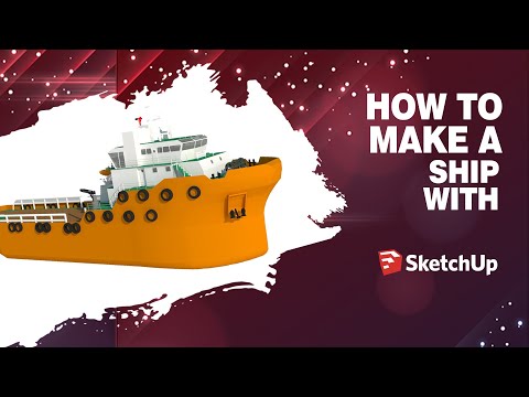 Cara Membuat Desain 3d Kapal Dengan Sketchup (Part 1)