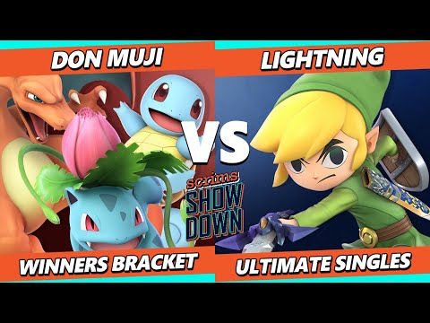 Scrims Showdown 74 - Lightning (Toon Link) Vs. Don Muji (Pokemon Trainer) Smash Ultimate - SSBU