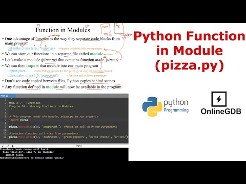 Python Function In Module Import Keyword
