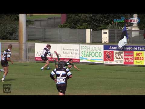 2017 RAMS NHRU Round 5 Premier 2 Highlights - Nelson Bay Gropers v Merewether Carlton