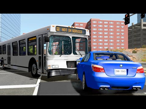 Luxury & Super and Hyper Car Crashes Compilation #59- BeamNG Drive