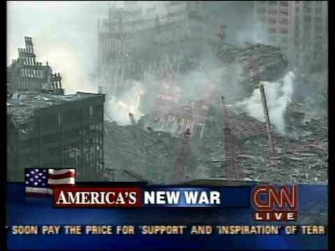 CNN 9/11 LIVE TV Coverage (9/15/01) 7:30 A.M - 7:45 A.M