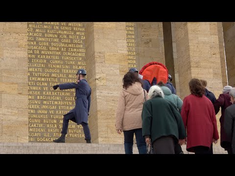 Mausoléu de Kemal Ataturk, dia 11, tour pela Turquia.