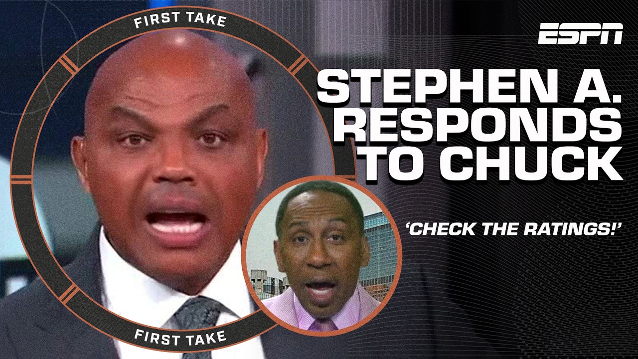 Stephen A.'s response to Charles Barkley's NBA coverage comments 🗣️ 'CHECK THE RATINGS' | First Take