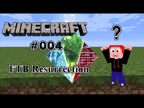 Minecraft Feed The Beast Resurrection [German] #004 Bronze und Hammer