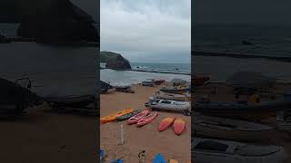 High tide at Hope Cove