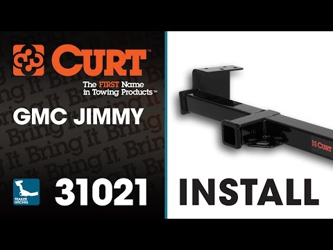 Front Mount Hitch Install: CURT 31021 on a GMC Jimmy