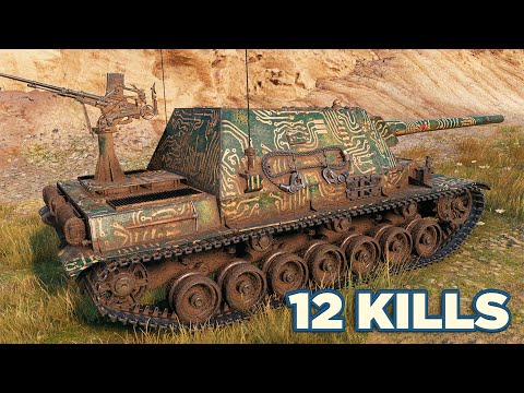 Type 5 Ka-Ri • 7.4K DMG 12 KILLS • WoT Gameplay