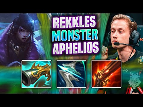 REKKLES IS A MONSTER WITH APHELIOS! - KC Rekkles Plays Aphelios ADC vs Jinx! | Season 2022