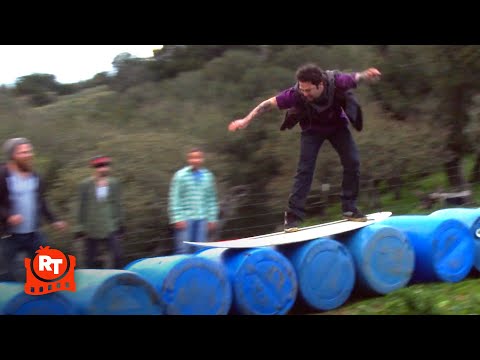 Jackass 3.5 (2011) - Barrel Surfing! Scene | Movieclips