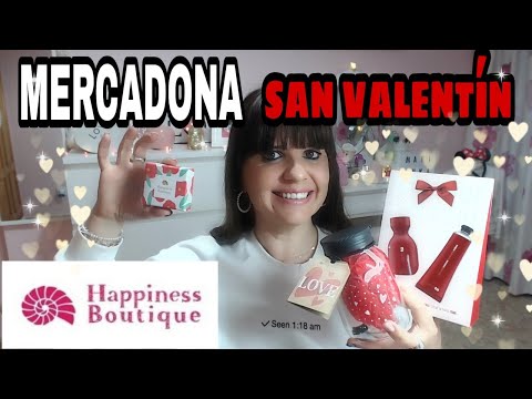 MERCADONA SAN VALENTÍN Y HAPPINESS BOUTIQUE CON LAS JOYAS DE LUNAS Y ESTRELLAS TAN DE TENDENCIA!!!