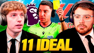 11 IDEAL (PREMIER LEAGUE) vs. 11 IDEAL (LA LIGA) ft. LA COBRA - CON ARBITRAJE: QUIEN SABE DE FUTBOL?