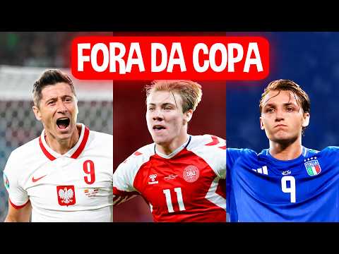 As 10 MELHORES Seleções FORA da Copa do Mundo