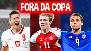 As 10 MELHORES Seleções FORA da Copa do Mundo