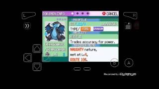 Pokemon Super Mega Emerald Anti Mega Stone Cheat
