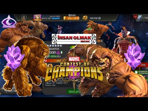 Crushing Opponents with 7-Star Rank 2 Sasquatch in MCOC