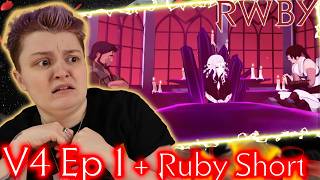 I DON'T LIKE IT!!!~ RWBY V4 Ep1 + Ruby Character Short REACTION