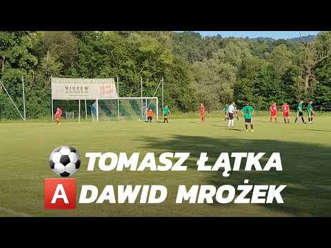 Tomasz Łątka 4:1 (90') Płomień Limanowa - Czarni Czarny Dunajec