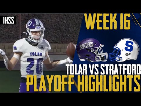 Tolar vs Stratford - 2023 Week 16 Football Highlights