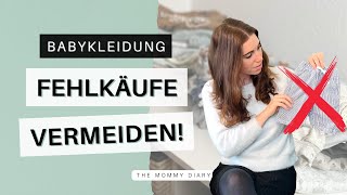 Erstausstattung Babykleidung | Auf diese 5 Dinge solltet ihr beim Kauf unbedingt achten!