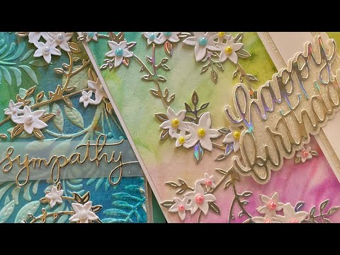 I’m back …..with a die that works for every card. This one’s a work horse👍