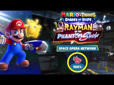 Mario + Rabbids Rayman in the Phantom Show DLC - Space Opera Network: All Side Quests (100% Guide)