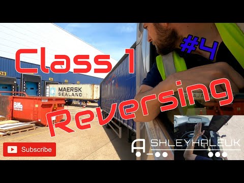 HGV Beginner TRUCK Reversing - Reverse 4 - Take a Shunt