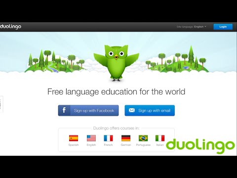 Evolution of Duolingo Website