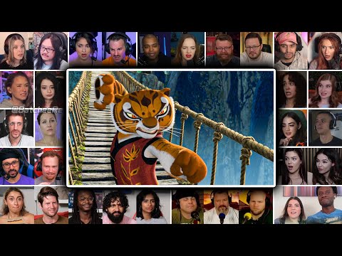 Furious Five vs Tai Lung | Kung Fu Panda (2008) Reaction Mashup