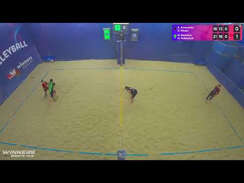 18:40 A. Antonenko / D. Kliuiev - M. Bedukha / O. Polishchuk 22.03.2023 | Winners Beach Volleyball